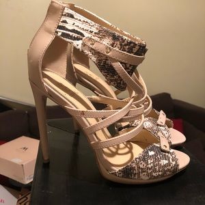 Shoe Dazzle Heel Sandals